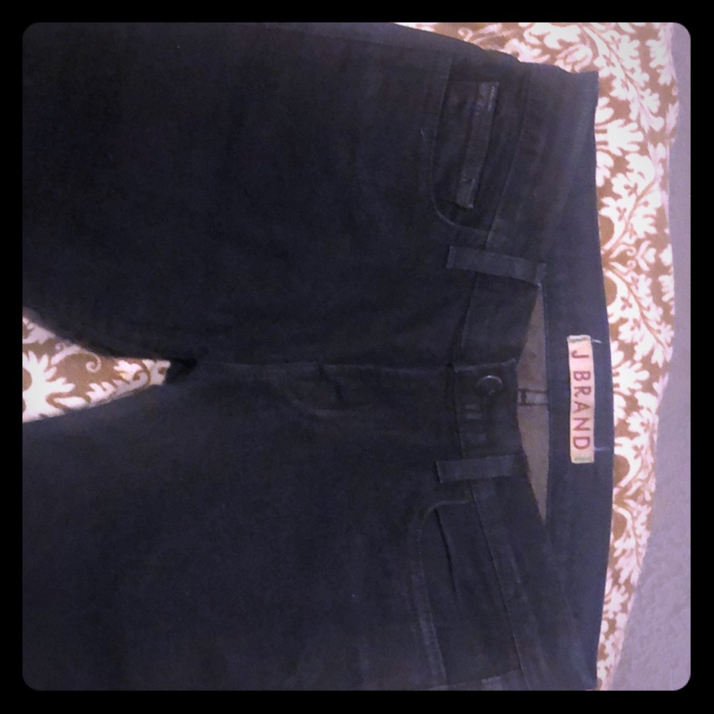 J Brand coated jeans